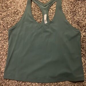 Racerback tank top